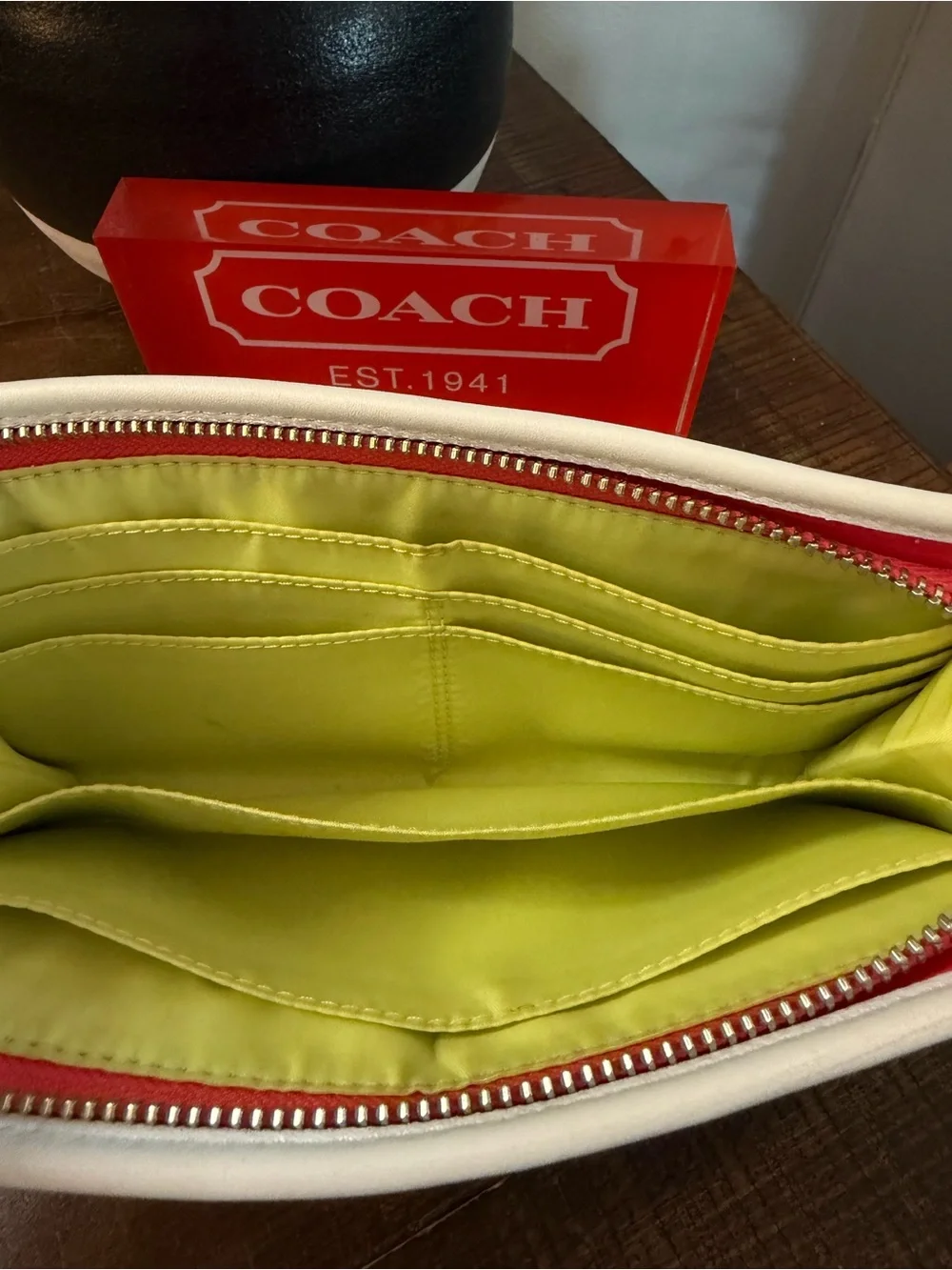 Coach Legacy Archive Zippered Wallet